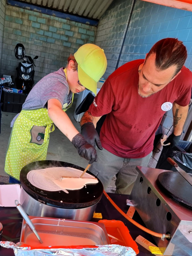 Crêpes mit den Schlosshüülern