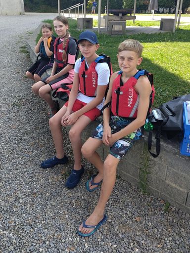 SUP auf der Aare
