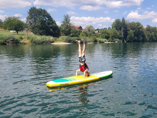 SUP auf der Aare