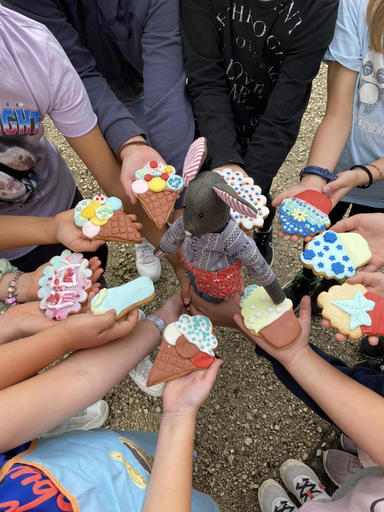 Cookies dekorieren im Kaloriebömbeli - mit Ehrengast Museo Amadeus von Wartenfels